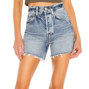 Agolde Riley Shorts in Outsider